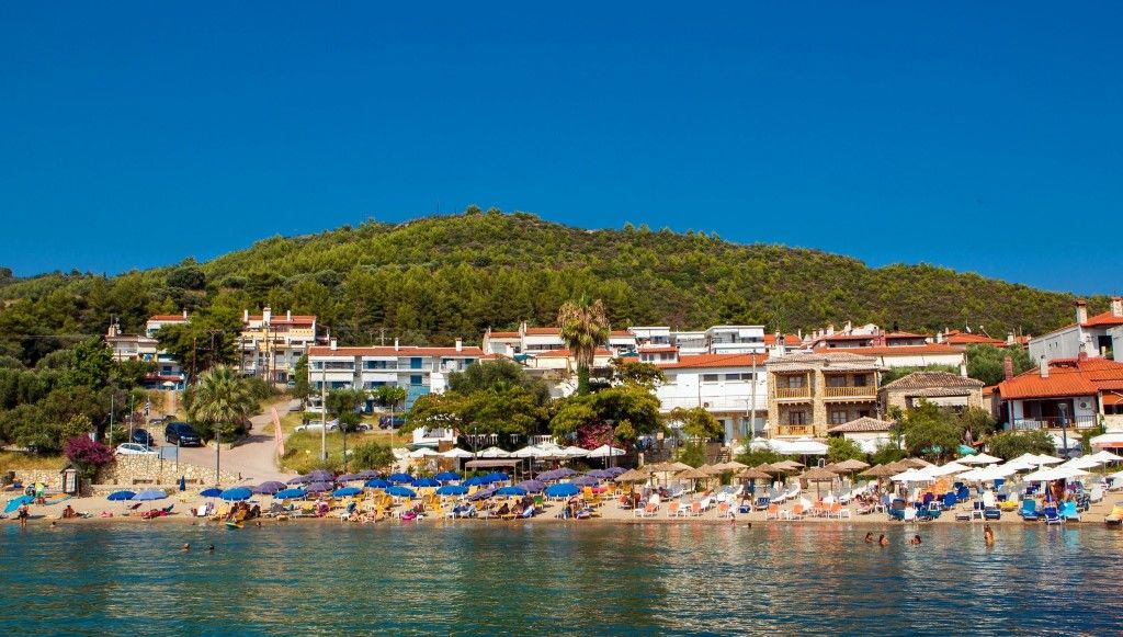 Xenios Loutra Village Beach Hotel Agia Paraskevi Exterior foto